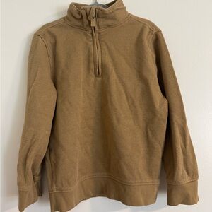 Old Navy Kid’s Brown Half Zip-Up Sweater